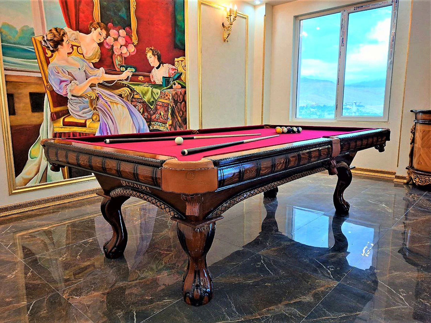 میز بیلیارد 9 فوت فالکن